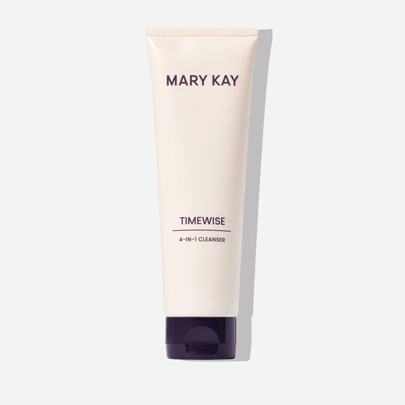 Tube of TimeWise 4-in-1 Cleanser standing against plain background image number null