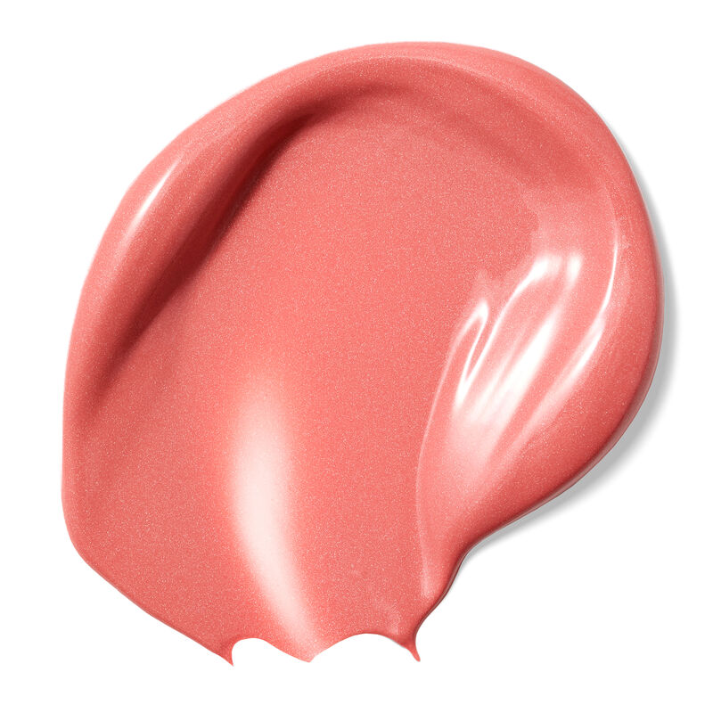 Swirling swipe of limited-edition Mary Kay Gel Cream Blush in Pink Stars against white background