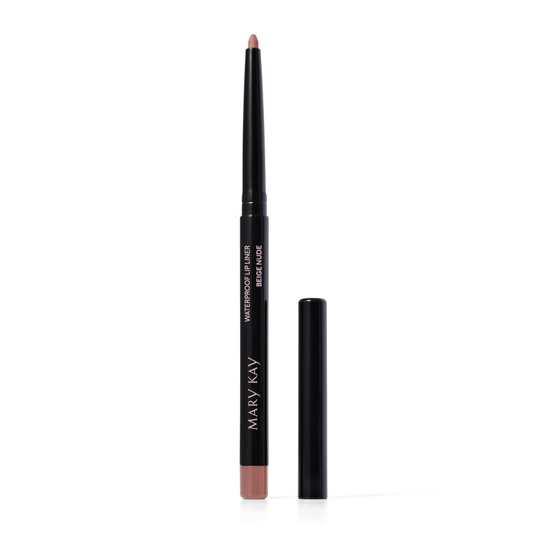 Uncapped Mary Kay Waterproof Lip Liner in Beige Nude against plain background image number null